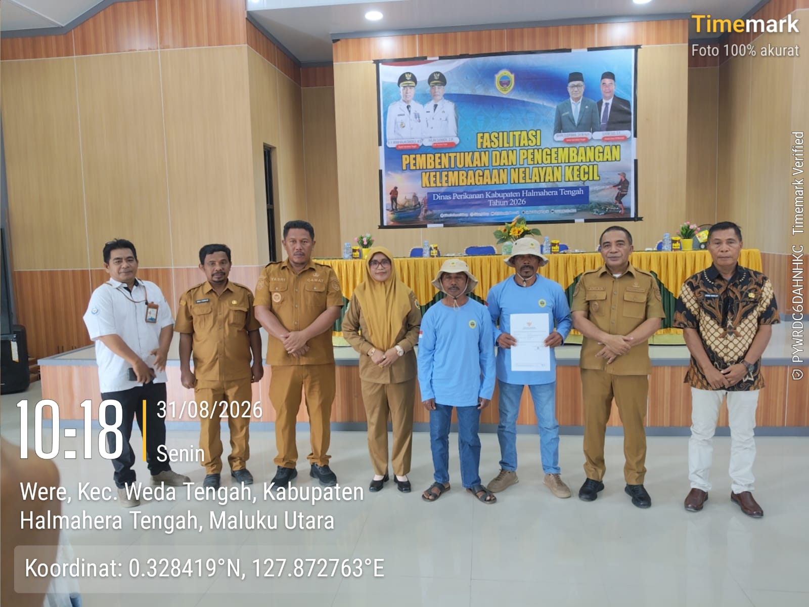 Dinas Perikanan Halteng Perkuat Kelembagaan Nelayan, Dari Weda hingga Pulau Gebe