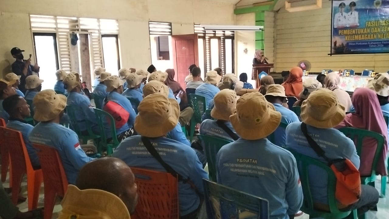 Dinas Perikanan Halteng Perkuat Kelembagaan Nelayan, Dari Weda hingga Pulau Gebe